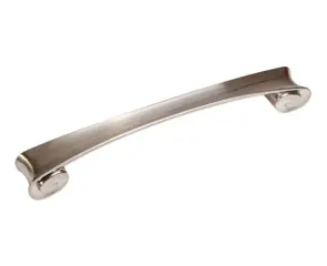 E100-128 szálcsiszolt nikkel fogantyú 148 mm Kiárusítás
