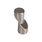 Art 350 szálcsiszolt nikkel gombfogantyú 18 mm Legnépszerűbb