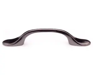 Olcsó 921-127 fényes fekete fogantyú 126 mm