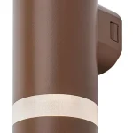 Akciós ár Urfa Line fali 9W H15cm barna IP65