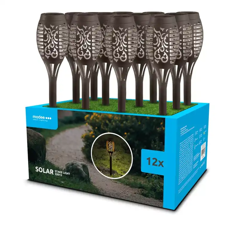 Bestseller Modee Lighting LED Szolár Napelemes Leszúrható Lámpa GS013 (50cm) (12db/display)