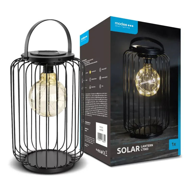 Modee Lighting LED Szolár Napelemes Lámpás LT003 (H28xD17,5cm) Végkiárusítás