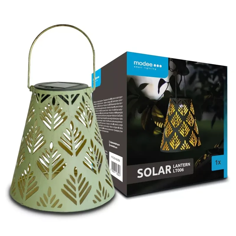 Azonnali szállítás Modee Lighting LED Szolár Napelemes Lámpás LT006 (H16,5xD16cm)