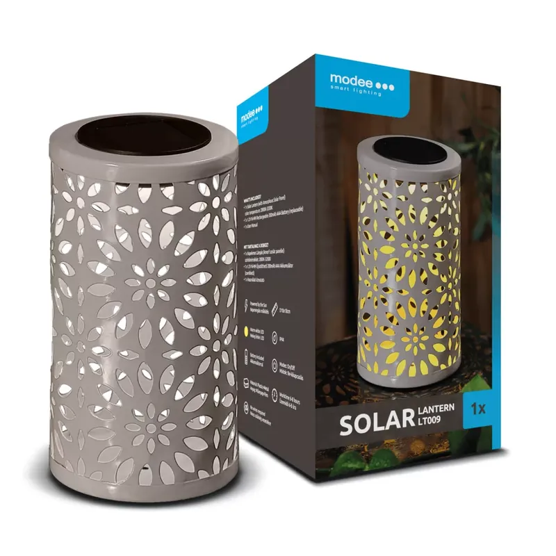 Utolsó esély Modee Lighting LED Szolár Napelemes Lámpás LT009 (H18xD10cm)