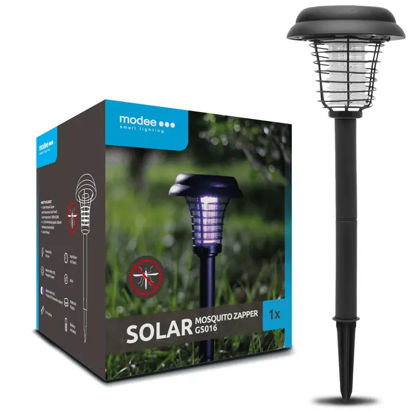 Azonnal elérhető Modee Lighting LED Szolár Napelemes Szúnyogírtó GS016 (40cm)
