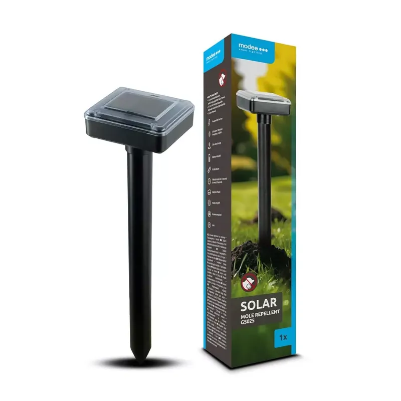 Biztonságos fizetés Modee Lighting Szolár Napelemes Vakondriasztó GS025 (39cm)