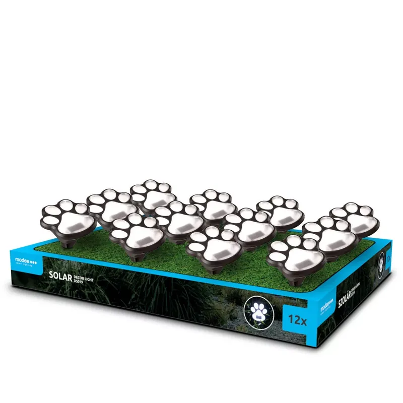 Modee Lighting LED Szolár Napelemes Dekor Lámpa Tappancs DS019 (12db/display) Olcsóbb
