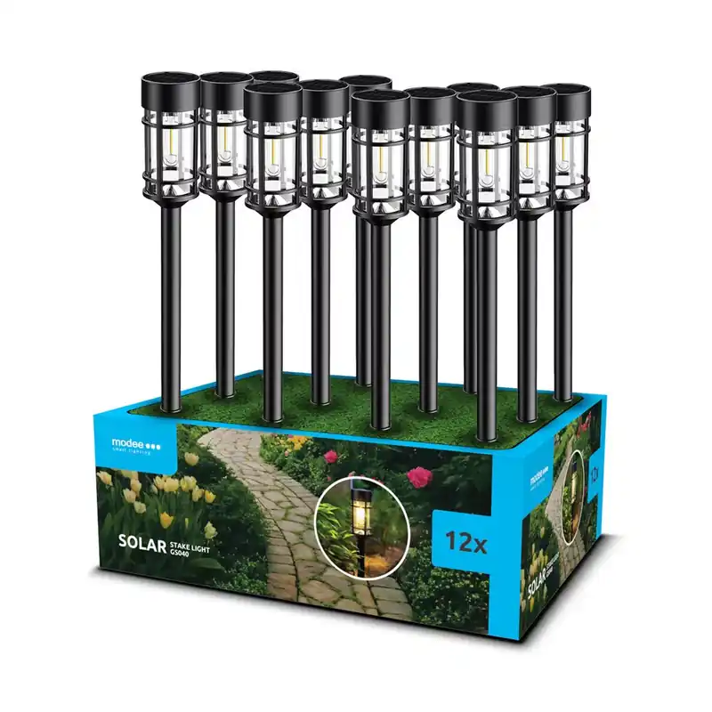 Vedd meg most Modee Lighting LED Szolár Napelemes Leszúrható Lámpa GS040 (48cm) (12db/display)