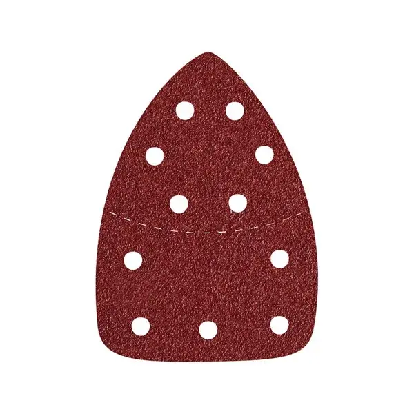 Ajánlat delta csiszolópapír, lyukas klt. 10db, 149×105 mm; 11 db lyukkal, P40, 8894002 csiszológéphez