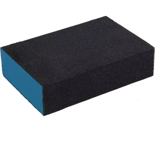 Vásárlói kedvenc kézi csiszolóblokk, (stekli, csiszolószivacs) 100×70×25mm, P120, kemény, EVA