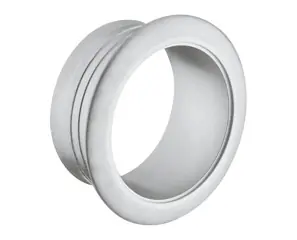 Push-lock rozetta műanyag, matt króm, d 32 mm, 14 mm Vedd meg most