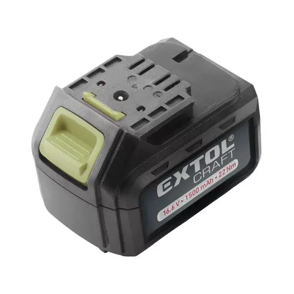 Rendeld meg most tartalék akku RÉGEBBI TÍPUSÚ 402420 Li-ion töltőhöz, 2 SARU+1 TÜSKE; 16V, 1500mAh, töltési idő 5,5 óra