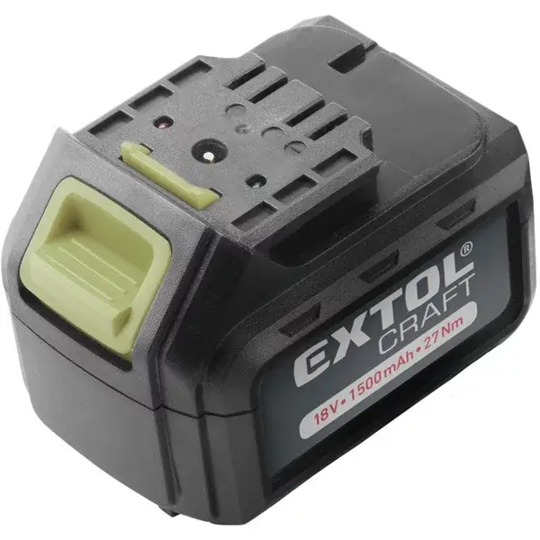 Kedvezményes ár tartalék akku RÉGEBBI TÍPUSÚ 402440 Li-ion töltőhöz, 2 SARU+1 TÜSKE; 18V, 1500mAh, töltési idő 1 óra