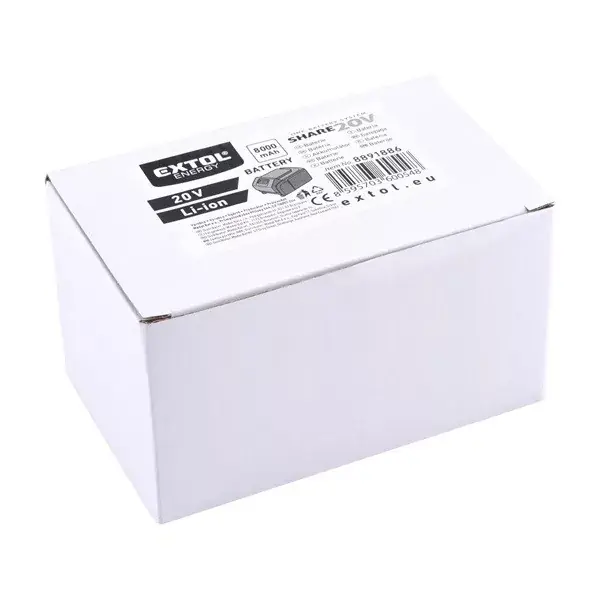 tartalék akku 20V, Li-ion, Share20V, 8000mAh Csak ma