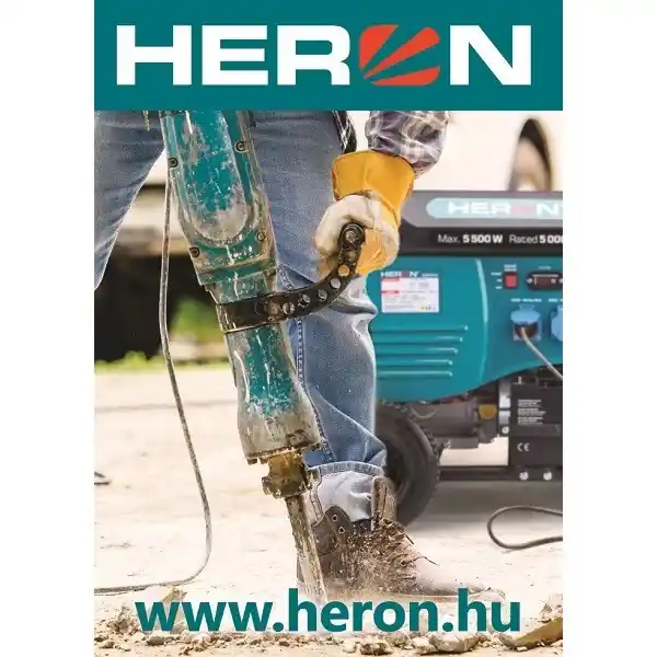 Kedvezményes ár plakát, HERON, bontókalapács, A2, Ingyenesen igényelhető!