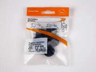Biztonságos fizetés Csúsztatószeg 25mm szeggel 8db/blister fekete