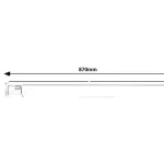Árcsökkenés DUDDU,BELT.PULTMEG. LED20W, L87CM, @