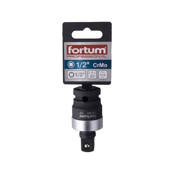 csuklós adapter, impakt 1/2" dugókulcsok gépi befogásához, 1/2" gépi befogás, CrMo Vásárlói kedvenc