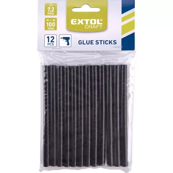 ragasztóstift klt., fekete színű; 12db, 100×7,2mm, bliszteren Nézd meg most