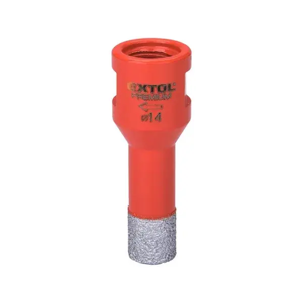 Különleges ajánlat körkivágó csempére, gyémánt vágóél; 18mm × M14, sarokcsiszolóba fogható