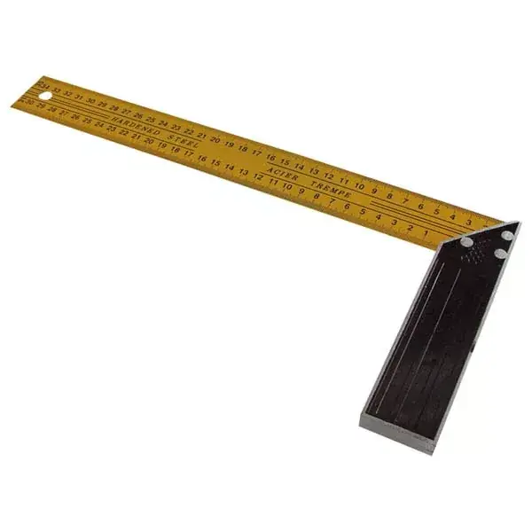 Outlet asztalos derékszög; 300×130mm, (festett alumínium) mm beosztással