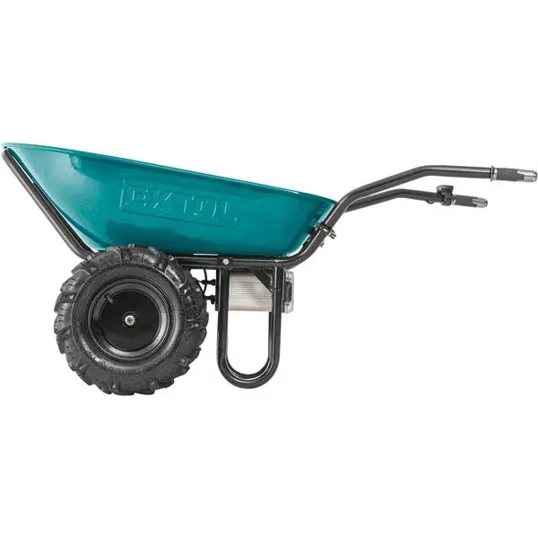 Csak ma akkus talicska, 40V, Li-ion, 2 kerekes, differenciálmű, 1 akku, 1 töltő, 6000 mAh, max.260 kg, kefementes motor