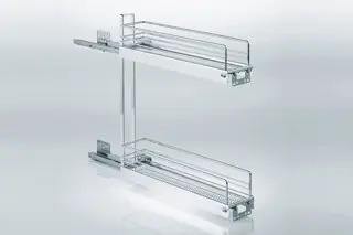 Kesseböhmer no.15 classic 2 polcos vasalat króm, 150 mm Korlátozott ajánlat