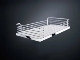 Népszerű Kesseböhmer dispensa arena plus classic tálca króm/jégfehér, 150 mm