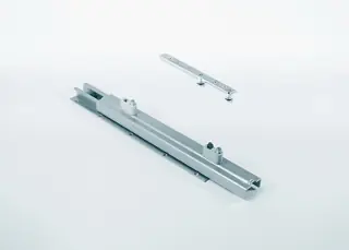 Akció Kesseböhmer dispensa v-x részkihúzású vaslat csillapítással ezüst, 150 mm