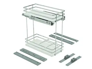Egtgm45b20 oldallapra szerelhető polcrendszer króm, 450 mm Vedd meg most
