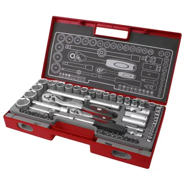 dugókulcs klt. 1/2", 1/4", 60db, 61CrV5; mattkróm FORTUM Vedd meg most