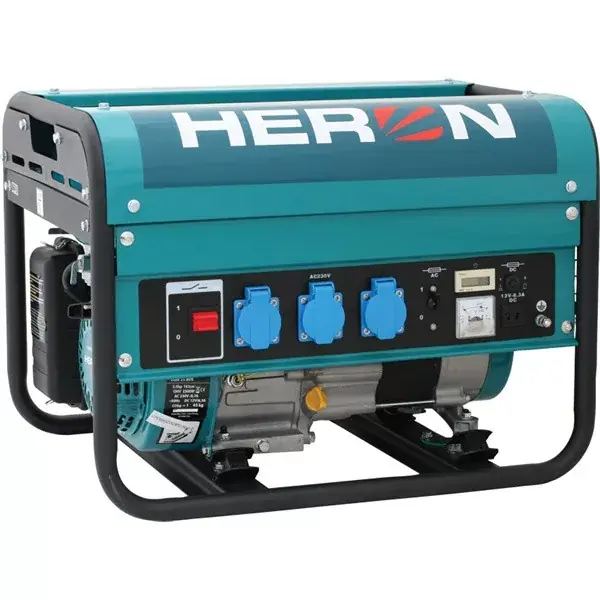 Kedvezmény Heron, benzinmotoros áramfejlesztő, max 2300 VA, egyfázisú (EGM-25 AVR)