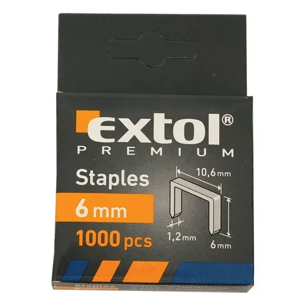 tűzőgépkapocs profi (10,6×0,52×1,2mm) ; 10mm, 1000db Árcsökkenés
