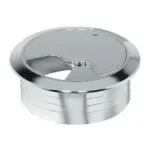 Biztonságos vásárlás 80mm kábelátvezető fényes króm