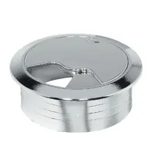 Biztonságos vásárlás 80mm kábelátvezető fényes króm