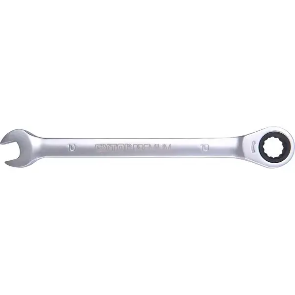 Kiárusítás racsnis csillag-villás kulcs 10mm CrV. 72 foggal, 1 irányú forgás;