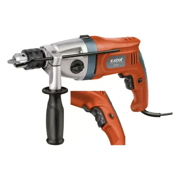 ütvefúrógép 1100W, 13mm kulcsos tokmány, 2 fokozatú, max. 3000 1/min., ID 1100 K Különleges ajánlat