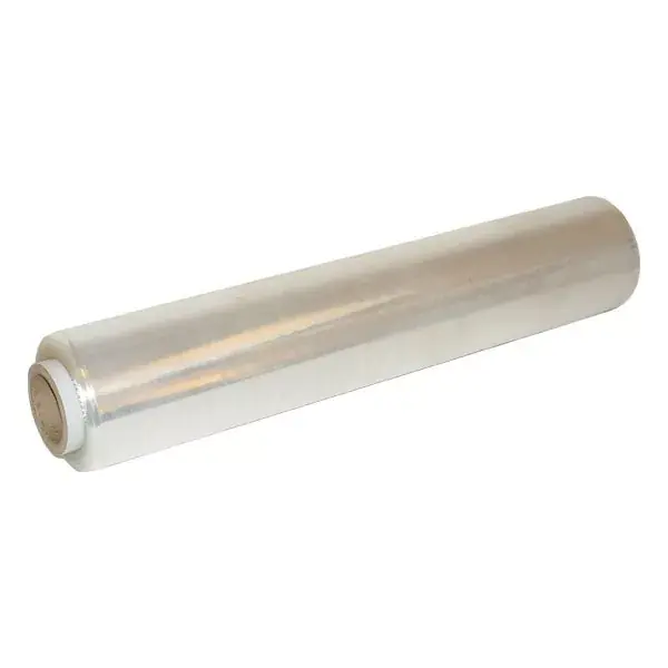 Biztonságos vásárlás fólia sztreccs kézi átlátszó raklapövező, 500mm/0,023mm, 2,15/0.35kg 170fm