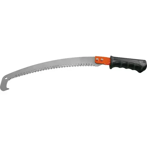 Azonnal elérhető ágvágó fűrész, 350mm, SK5 acél penge, (mindkét irányban vág), üreges markolat, 26mm nyél csatlakoztatható (nem tartozék)