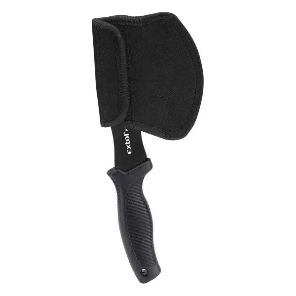 vadász- és túrabalta, 2CR13 rozsdamentes acél penge, műanyag nyél, nylon tok, 270mm Korlátozott ajánlat