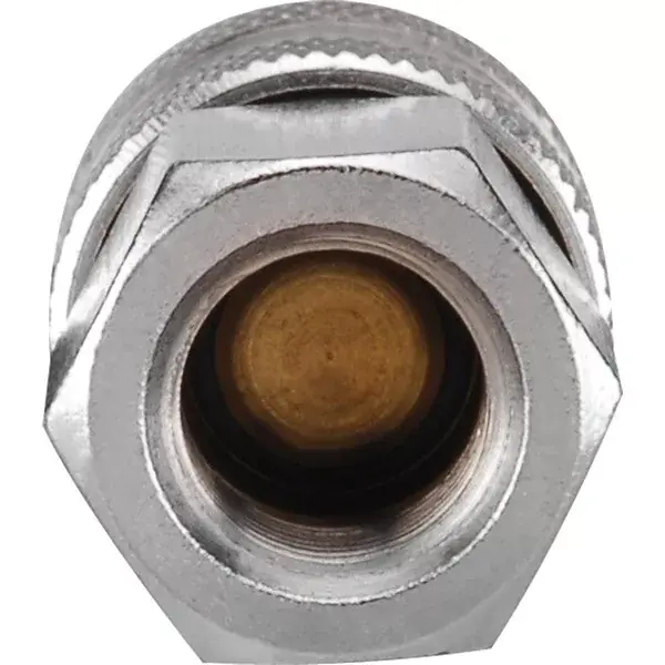 gyorscsatlakozó-hüvely, belső menettel, 3/8", nikkelezett réz, bliszteren Korlátozott ajánlat