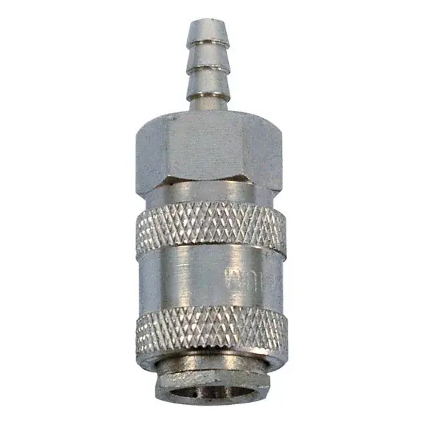 gyorscsatlakozó-hüvely, tömlővéggel, 3/8", 9mm, nikkelezett réz, bliszteren Utolsó esély