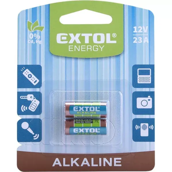 elem klt. 2 db, alkáli, 12V, méret (23A); hosszú élettartam, bliszteren Legnépszerűbb
