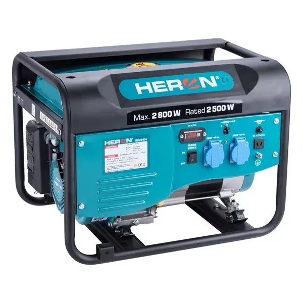 Ajánlat Heron, benzinmotoros áramfejlesztő, max 2600 VA, egyfázisú