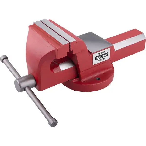 Legkelendőbb satu fix;100 mm, 7 kg, max.befogás 110 mm, max. összeszorító erő 13 kN
