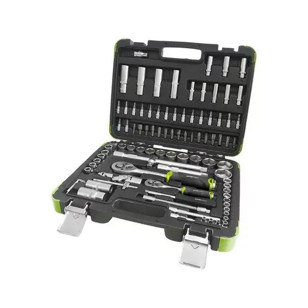 dugókulcs klt., CV., racsnis 45fog ; 1/4" 1/2", 94db, 4-32mm, 32db bit (lapos, kereszt,imbusz,torx), gyertyakulcs16&21 Kihagyhatatlan ajánlat