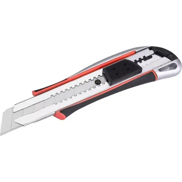 tapétavágó kés, autolock, fémházas, 25mm, gumírozott, pótpenge 9126, 8855093 Nézd meg most