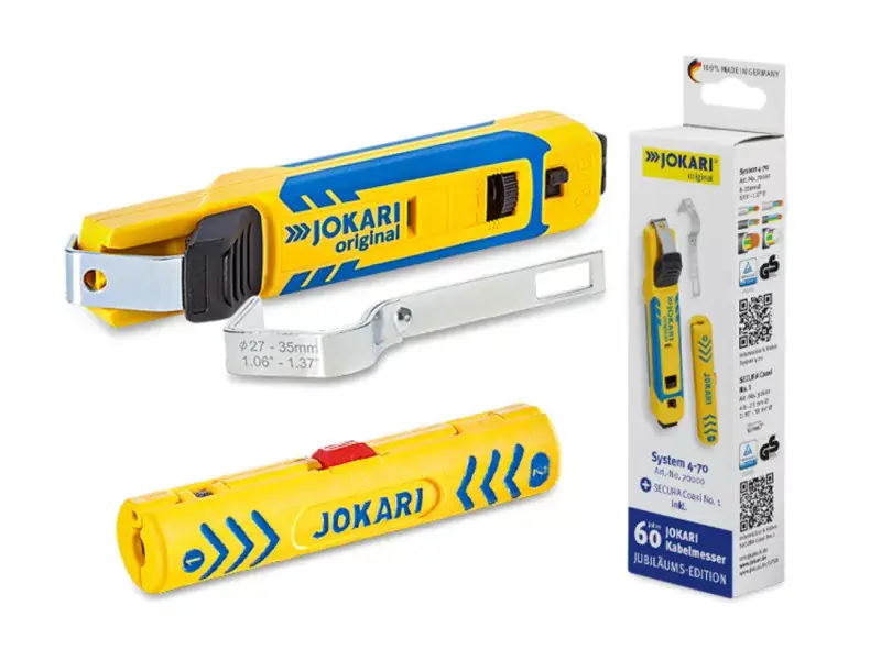 Jokari Jubileumi kábelcsupaszító készlet (J30600 + J70000) Azonnali szállítás