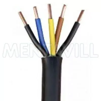 NYY-J 5x 1.5 /RE 0,6/1KV FEKETE Biztonságos fizetés