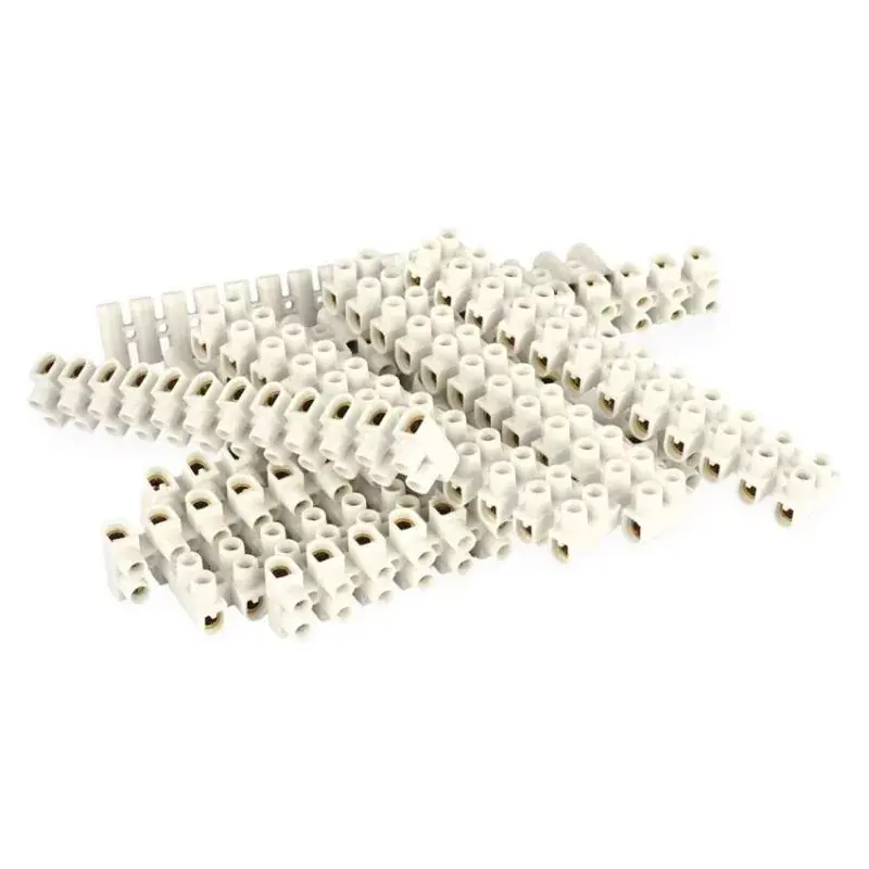Sorkapocs 4–6mm2, fehér, 10 szt Azonnali szállítás